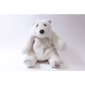 Lou Rankin, Polar Bear, Plush, Vintage, Soft, Toy, Stuffed Animal~ 250516-WH 249